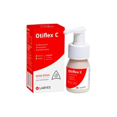 LABYES - Otiflex C Gotas Óticas para Perros y Gatos 25 ml