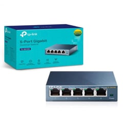 TP LINK - Switch TP-Link TL-SG105 de 5 Puertos 10/100/1000 mbps Gigabit Metálico