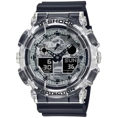 G-SHOCK - Reloj Resina Gris Oscuro Transparente GA-100SKV-1A