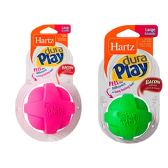 HARTZ - Juguete para Perro Dura Play Pelota Goma Con Campana L