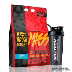 MUTANT - Ganador de Peso Mass 15 lb Cookies and Cream + Shaker