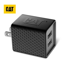 CAT - Cargador de Pared Resistente Dual Usb 3.4a 2 Puertos
