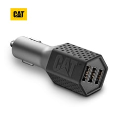 CAT - Cargador De Auto Resistente Carga Rápida USB 7-2A DC 3Puertos