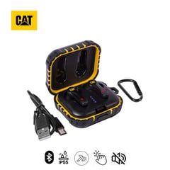 CAT - Audífonos BTEARBUD Bluetooth IP55 cancelacionruido-Touch-Negro