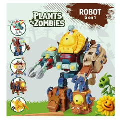 DISNEY - Super Robot Zombie 5 en 1 Armable, Articulable