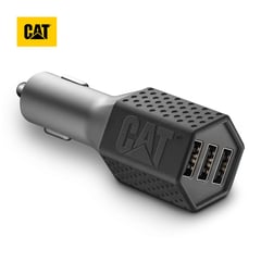 CAT - Cargador De Auto Resistente USB 7.2AMP 3 Puertos