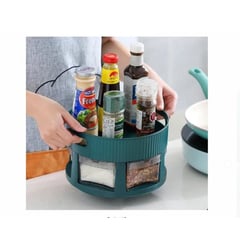 GENERICO - Organizador Giratorio para Cocina y Especias de calidad VERDE