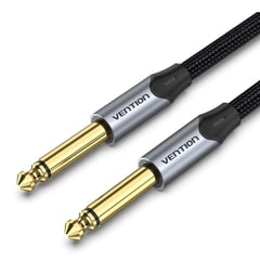 VENTION - Cable 1m Jack Mono Audio Premium Macho Nylon 65mm Ts Mp3