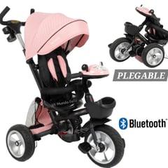 BABY HAPPY - Triciclo para Niños Flexible Plegable Asiento Giratorio B