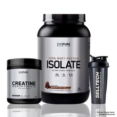 EVOPURE NUTRITION - Pack Evopure Isolate 3Lb Chocolate Creatina 600gr