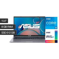 ASUS - LAPTOP X515E INTEL CORE I5 1135G7 8GB RAM 512GB SSD 15.6 FHD