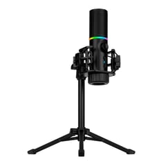 STREAMPLIFY - - Micrófono MIC Tripod RGB Cardioide Incluye Trípode