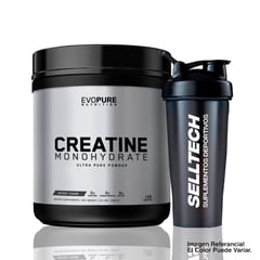 EVOPURE NUTRITION - Creatina Monohidratada Evopure 600gr Shaker