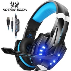 KOTION EACH - Audifono Gamer con luz Led Microfono G9000