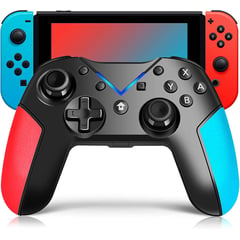 SEISA - Mando para Nintendo Switch Pro Inalámbrico Controller compatible PC