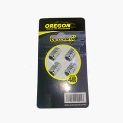 OREGON - TAPITA DE AIRE METALIZADA 4PCS NEGRO TV001