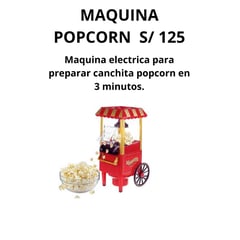 GENERICO - Maquina para preparar canchita Popcorn