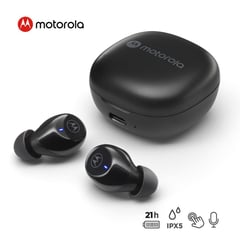 MOTOROLA - Audífonos In Ear Motorola Bluetooth IPX5 Moto Buds 105 26h Negro