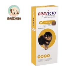 BRAVECTO - Antipulga para perros de 2 a 4.5 kg