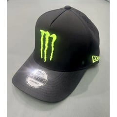 GENERICO - Gorra Monster New Era Nueva de USA Ajustable Etiquetas Negro