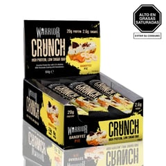 WARRIOR - Barra de Proteina Crunch Bar 12 Unid Banoffee Pie