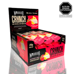 WARRIOR - Barra de Proteina Protein Bar12 Unid Raspberry Lemon