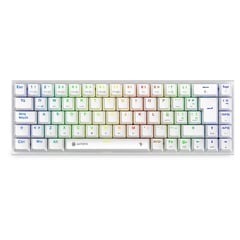 ANTRYX - Teclado Mecánico Inalámbrico Trix MK825 USB RGB Multimedia Wh