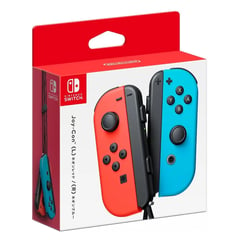 Controles joy-con switch rojo y azul