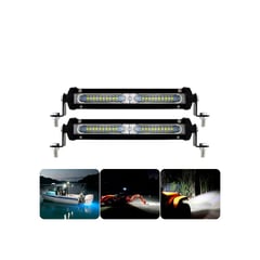 GENERICO - Neblinero Barra Led Slim 60w 8d Blanco Auto Camioneta Moto