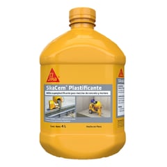 SIKA - Aditivo Plastificante para concreto SikaCem Plastificante x 4L