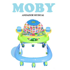 BABY KITS - Andador Musical Para Bebe Moby Bandeja Didactico - Verde