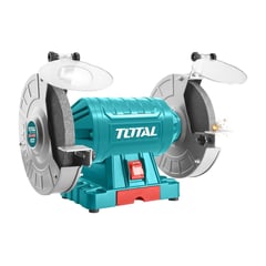 TOTAL TOOLS - ESMERIL 8 AMOLADORA DE BANCO 350W TOTAL PULIDORA