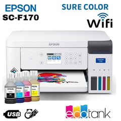 EPSON - Impresora F170 de Sublimación tinta continua A4 SureColor