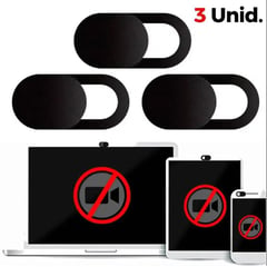 GENERICO - PROTECTOR DE CÀMARA WEB PARA Laptop , Mac, Tabletas, Smartphones X 3 UNDS