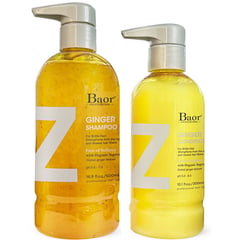 BAOR PROFESSIONAL - Shampoo Fortalecedor Sin Sulfato + Acondicionador Baor Z Ginger