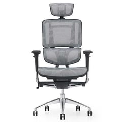 DECORPLAS - Silla Giratoria Ergonomica Presidente Dubai Color Grey