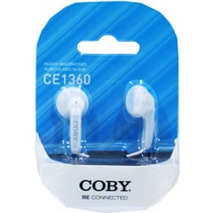 COBY - Audífonos Ear Bud CE1360WH