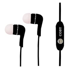 COBY - - Audifono In-Ear con contestador de llamadas negro CE101BK