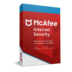 MCAFEE - Antivirus Internet Security 1 Dispositivo 1 Año