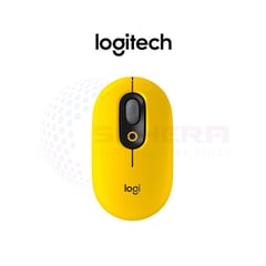 LOGITECH - Mouse Pop Bluetooth BlackYellow