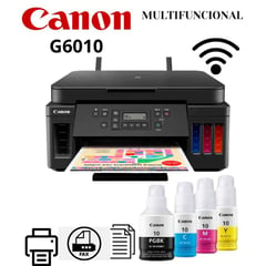 CANON - Impresora Multifuncional Pixma G6010 Wifi Duplex