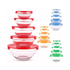 INSPIRA - Set de 5 Bowls Organizador de Vidrio