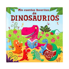 EUROSURBOOKS - Libro Infantil Mis Cuentos Favoritos de Dinosaurios