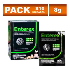 VETNIL - Polvo para Mascotas Enterex de 8g de x10un