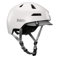 BERN - Casco para bicicleta Brentwood 2.0 Satin White Talla S