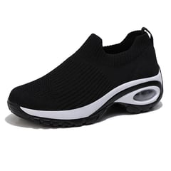 BLWOENS - Zapatillas para caminar mujer zapatos deportivos - negro