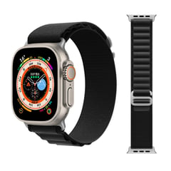 IMPORTADO - Correa Alpine Loop para AppleWatch y Smartwatch Negro