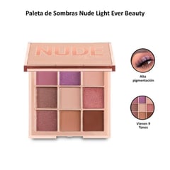 GENERICO - Paleta de 9 sombras Nude Light Samantha