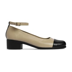 M'ANDINA - Zapato Jane Negro con Beige