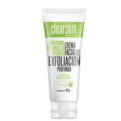 AVON - Crema Exfoliante Control De Poros y Brillo Clearskin